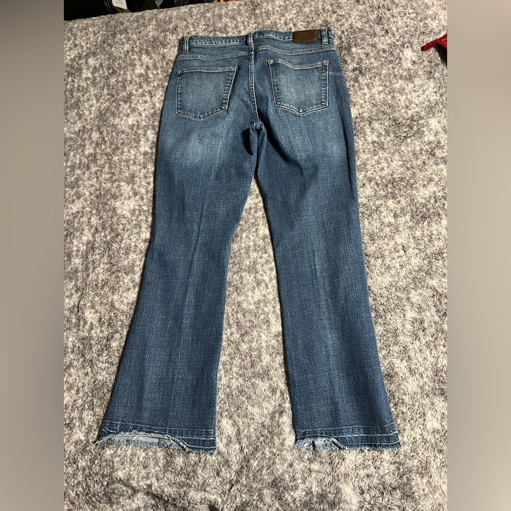Ralph Lauren Blue Flare Wide Leg Jeans - Picture 3 of 4